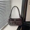 Comercio Exterior Literario Estilo Coreano Simple Lunares 2026 Transfronterizo Nuevo Estilo Personalidad Moda Dulce Debajo del Brazo Hombro Único Bolso Mujeres