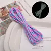 Cuerda de Paracord Luminosa de Nylon de 4 mm de Colores con 7 Hilos Material para Pulseras, Llaveros, Joyería Hechos a Mano para DIY