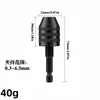 Portabrocas de cambio rápido hexagonal de 3 mordazas, 0.3-8 mm, múltiples especificaciones, portabrocas autoajustable para taladro helicoidal de motor 3.6