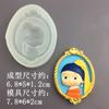 Molde de Silicone Personagem de Desenho Animado Avatar Pintura Famosa Mundialmente Decoração Saída de Ar do Carro Molde de Silicone de Gesso para Aromaterapia
