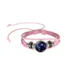 Pulsera de Cuero Unisex para Chica Cazadora de K-Pop, Pulsera de Mano Trenzada Multicapa con Cuentas Negras para Fans, Merchandising de Anime