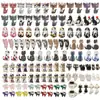 Llaveros de Gato para Hacer Tú Mismo Pendientes Colgantes Mixtos Lindos Accesorios de Esmalte Cadena Collar Abalorios Transfronterizos