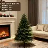 Decoración Navideña Simulada Mezclada PE Flocado Árbol de Navidad Escaparate Grande Escena de Ambiente Arreglo Accesorios Adornos