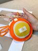 Porta-moedas Desenho Animado Fofo Chapéu de Pescador Popular Bolsa de Rede Dopamina Mini Bolsa Tendência para Chave Fone de Ouvido