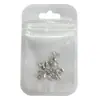 Acessórios de nail art de zircônia com fundo pontudo 5A, strass brilhantes em formato marquise, gota, coração, ovo de pombo e outros formatos especiais, acessórios mistos para DIY no atacado