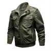 Aliexpress Amazon Outono e Inverno Novo Casaco Masculino Estilo Militar de Algodão Roupa de Trabalho Tamanho Grande Moda Masculina 9931