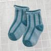 Z066 calcetines infantiles al por mayor solo calcetines infantiles rizado Flor Oscura color liso calcetines tipo mocasín para niños y niñas calcetines de bebé