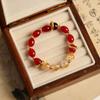 Pulseras de Dopamina de Moda para Mujeres en Xiaohongshu, Diseño Nicho con un Toque de Alta Gama, Pulseras de la Amistad Dulces y Elegantes