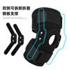 Rodilleras Deportivas con Asistencia para Rodilla para Hombres y Mujeres, Correas Elásticas de Presión Asistida con Forma de Media Luna para Rótula, Rodilleras de Soporte y Anti-Colisión para Exteriores