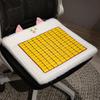 Atacado de fábrica tapete de mahjong de verão com desenho tapete de assento tapete para cadeira de escritório sedentário tapete de assento de carro
