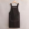 Delantal con logotipo impreso personalizado, delantal de chef de moda coreana, ropa de trabajo para restaurantes, delantal de fábrica al por mayor