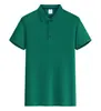 Camisa Polo de Trabajo de Seda de Hielo con Cuello de Solapa, Camisa de Verano Corporativa Publicitaria de Manga Corta, Camiseta para Team Building con Impresión de Logo