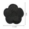 Parche de Tela para Planchar de Flor de Ciruelo Pequeña para Ropa, Parche Adhesivo para Parche de Agujero de Reparación de Mantel de Hotel, Accesorios para Ropa