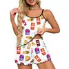 Europa Transfronteiriça temu Comércio Exterior 2026 Verão Seda de Leite Alça Espaguete Pijama Feminino Roupa de Casa Venda Direta da Fábrica Atacado