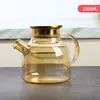 Casa Conjunto de Bule de Água Fria de Vidro Borossilicato de Alto Teor Bule de Água Fria de Grande Capacidade Bule de Chá Vidro Jarra de Suco Cold Brew