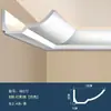 Moldeo de PU Estilo Francés Estilo Americano Canaleta de Luz Moldura de Esquina Nuevo Estilo Chino Techo Estilo Europeo Moldura Decorativa de Techo Yeso Piscina de Luz para el Techo