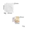 Figura de Desenho Animado Alívio de Estresse Molde de Apertar Cabeça de Pão Cachorrinho Saco de Feijão Porco Tanghulu Molde de Silicone DIY