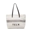 Bolso Tejido Casual Grande de Moda y Estilo para Mujer, Estilo Vacacional, Bolso de Compras, Bolso Tote Versátil de Moda