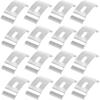 En stock Riel de cortina vertical de 5 CM Código superior Soporte fijo Código de instalación de cortina Código superior Accesorios de cortina