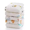 Toalla para Niños Algodón de Alta Densidad Seis Capas Absorbente Regalo para Guardería de Bebé Toalla de Gasa para Baño Facial de Recién Nacido