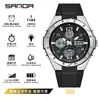 Relojes de Pareja Transfronterizos Sanda para Hombres y Mujeres, Relojes Electrónicos Impermeables, Relojes Electrónicos Multifuncionales para Deportes al Aire Libre, Superventas de Comercio Exterior