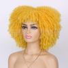 Comércio exterior Peruca explosiva para cabeça de mulheres europeias e americanas Peruca Afro Curly para cabeça com cabelo curto cacheado fofo de pequeno volume africano