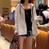 Fuerte 9006 Gran Belleza Yiyuan 2025 Primavera Nueva Chaqueta Corta con Capucha Cárdigan Moda Casual Ropa Exterior Coreana para Mujer