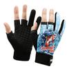 Los fabricantes suministran guantes de pesca Dew de tres dedos transpirables, antideslizantes, resistentes al desgaste y que absorben el sudor, guantes delgados para montar Dew de tres dedos Luya