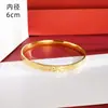 Pulsera de Hielo de Larga Duración Oro de Arena Vietnamita para Mujer Pulsera de Latón de Imitación de Alta Gama Anillo Unisex Joyería