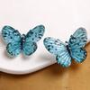 Nuevos y versátiles pendientes acrílicos con forma de mariposa de colores a juego, súper hadas, joyería DIY, accesorios femeninos, material al por mayor