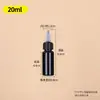 Botella de Gel Transparente al por Mayor 60ml100ml Botella con Punta de Plástico Botella Dosificadora de Pigmento PET Botella Exprimible de Tinta