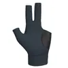 Guantes de Tres Dedos con Espejo Cruzado para Hombres y Mujeres, Ligeros, Transpirables, de Alta Elasticidad, Antideslizantes, Guantes de Tres Dedos para Billar y Tenis de Mesa