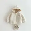 Nuevo Abrigo de Algodón con Capucha de Dibujos Animados para Niños de 0 a 5 Años Invierno Estilo Coreano Ropa para Niños Estilo para Niños Chaqueta Trendy con Forro Polar de Oso
