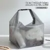Bolsa de praia de PVC de grande capacidade da moda, bolsa de higiene transparente, bolsa de viagem para cosméticos, bolsa de armazenamento multifuncional