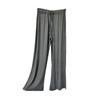 Pantalones de Encaje Modal de Pierna Ancha para Mujer en Verano, Sueltos, Slim, Casuales, Alargadores de Piernas, Pantalones Acampanados, Drapeados, Versátiles Pantalones Largos hasta el Suelo