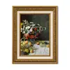 Xiyin TEME Suministro Transfronterizo Marco Retro Monet Floral Fruta Naturaleza Muerta Pintura Sala de Estar Comedor Vestíbulo Arte de Pared Decorativo