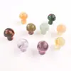 Piedra en bruto amatista 2cm hongo pequeño cristal natural gema adorno piedra curativa cristal rosa forma alargada directo de fábrica