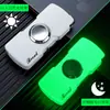 Encendedor Mini Spinner Fidget Descompresor, Encendedor de Juguete para Dedos Resistente al Viento con Llama Directa Premium, Artículo Popular de Celebridad de Internet