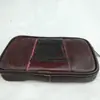 Atacado de fábrica bolsa de cintura para celular masculina vertical de camada única bolsa pessoal vertical para celular usa cinto bolsa masculina externa carteira
