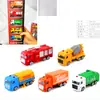 Supermercado Mismo Estilo Aleación Apertura de Puerta Modelo de Coche Set Juguete Autobús Escolar Transfronterizo Amazon Nuevo Producto Venta Caliente