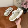 Zapatillas de Abuelo Patchwork Transpirables Sgirl Twtw para Mujer 2026 Nuevas Versátiles de Suela Gruesa Casual Tipo Neumático Modernas