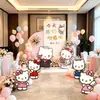 Conjunto Completo de Decoraciones y Adornos para Fiesta de Compromiso de Hello Kitty, Pared de Fondo Ceremonial de Alta Gama Configuración Kt