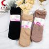 Calcetines de encaje Crescent Spring 209 para mujer, calcetines de encaje de verano, calcetines estampados de alambre de acero fino de media caña, par de calcetines para mujer