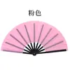 Abanico de Tai Chi Kung Fu, Abanico Rojo Sonoro, Abanico Plegable de Un Pie, Abanico de Baile Universal de Hueso de Plástico para Danza China y Artes Marciales, Venta al por Mayor