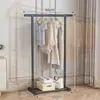 Secador de roupas vertical de chão cabide de roupas doméstico interno quarto varanda cabide de roupas para pendurar cabide de casaco cabide de roupas móvel simples