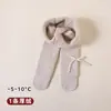 Nuevos Pantimedias de Invierno para Niños Algodón Color Sólido Lazo Pantalón con Pies para Bebé Ropa Interior Base Medias para Bebé