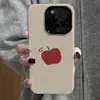 Maçã Vermelha Casual Adequada para Apple 17Promax Desenho Animado Fofo Lente Iphone16Pro Cobertura Total 15 Novo Estilo 1