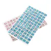 Rinestones Brillantes para Uñas Dongzhou 8*6MM Rectangulares Octagonales de Fondo Puntiagudo Rinestones Accesorios para Aretes DIY Nuevos Rinestones de Cristal K9