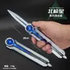 Productos Periféricos para Juegos Delta: Estrella Polar 30cm Navaja de Dos Vías con Resorte Modelo de Arma Metálica Adorno de Arma de Aleación