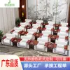 Venda Direta da Fábrica unidade de agência governamental escritório de conferências sofá VIP VIP sofá estilo chinês mesa de centro assento único